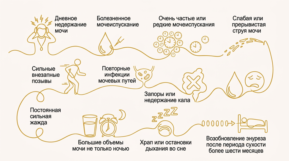 Когда при энурезе обратиться к врачу обязательно